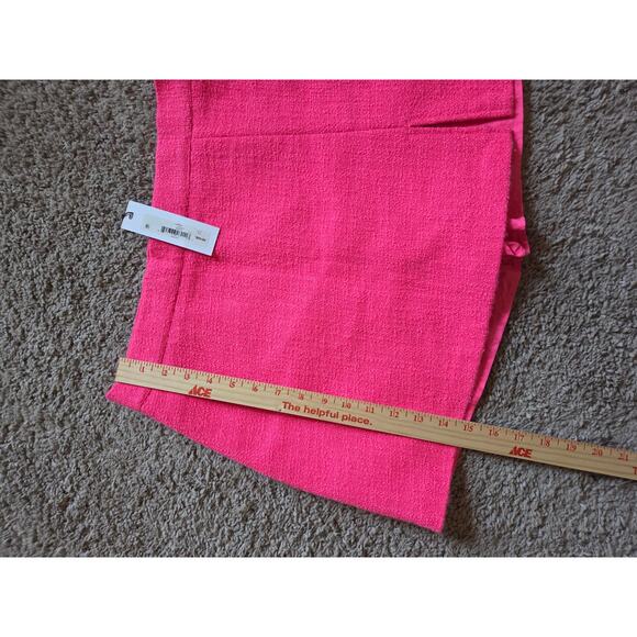 NWT Steve Madden Hot Pink Tweed Mini Skort - Picture 2 of 5